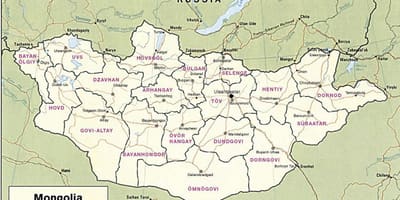 რუკა მონღოლი სტეპური